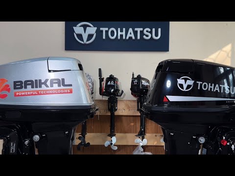 Видео: НОВИНКА - плм Baikal 9.9 HP ENDURO | сравнение с Tohatsu M 18 E2 S