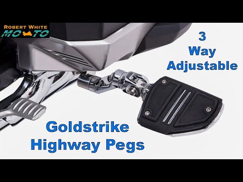 Видео: Регулируемые в трех направлениях подножки для шоссе - Gold Strike