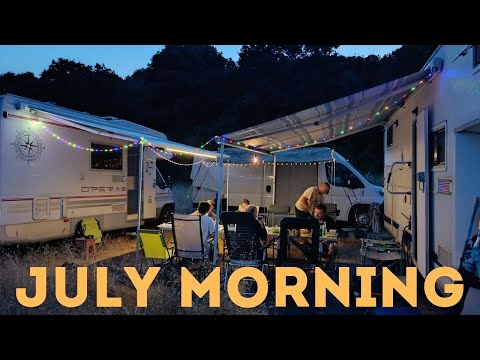 Видео: July morning с кемпери на морето