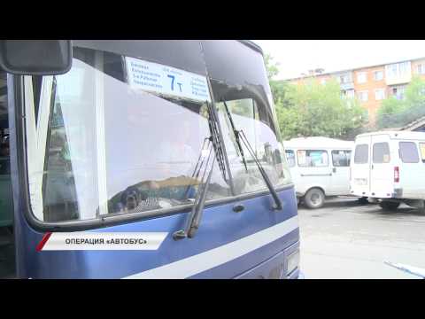 Видео: Полицейские устроили тотальную проверку маршруткам