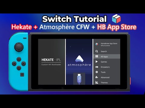 Видео: Как установить Atmosphère CFW, Hekate и Homebrew | УЧЕБНОЕ ПОСОБИЕ Switch