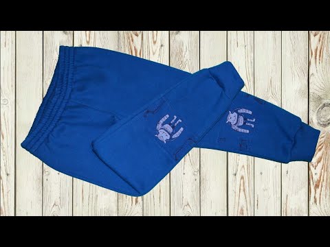 Видео: Пришиваем широкую резинку к спортивным штанам. Пошаговое видео, все тонкости работы.