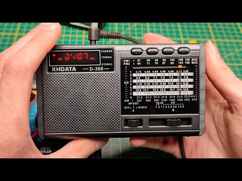 Видео: Обзор и тест приемника XHDATA D-368 / Стоит ли покупать?