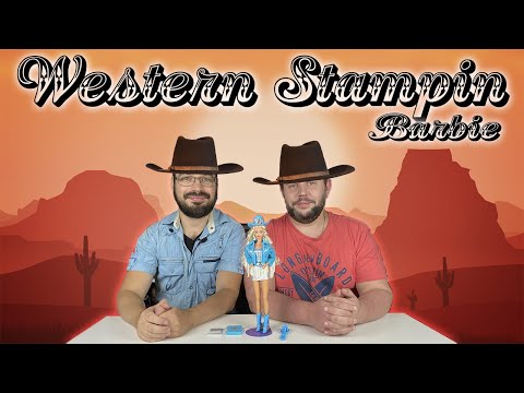 Видео: Оставим след в истории. Распаковка и обзор куклы Барби Western Stampin Barbie 1993.