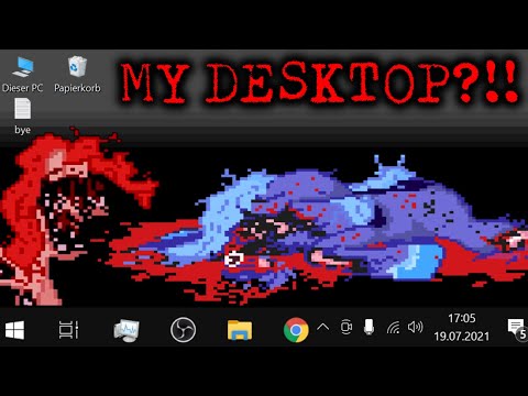 Видео: ИГРА .EXE СДЕЛАЛА УЖАСНЫЕ ВЕЩИ НА МОЕМ РАБОЧЕМ СТОЛЕ - BLOODLINELUNA.EXE (Страшная игра ужасов My...