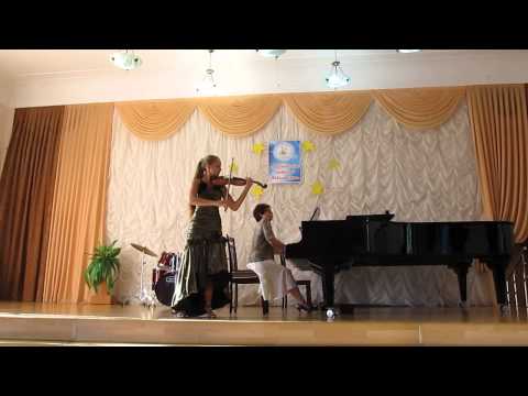 Видео: Волоснова Анастасия. П.Сарасате. Цыганские напевы.