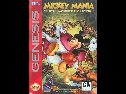 Видео: Mickey Mania: The Timeless Adventures of Mickey Mouse Прохождение (Sega Rus)