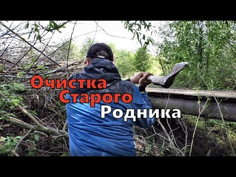 Видео: Очистка деревенского забытого родника