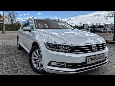Видео: Осмотр Volkswagen Passat B8 в полной комплектации с цифровой панелью приборов из Германии