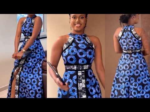 Видео: КАК КРОЙТЕ И СШИВАЙТЕ ПЛАТЬЕ-КЛАССЕ С ХАЛТЕРОМ И РАЗРЕЗОМ СПЕРЕДИ💥