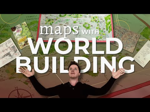 Видео: Как создать карту вымышленного мира! (Построение мира и эстетика)