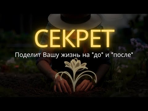 Видео: СЕКРЕТ, который поделит ВАШУ жизнь на "до" и "после"! Узнайте, что ВСЕЛЕННАЯ приготовила для ВАС✨