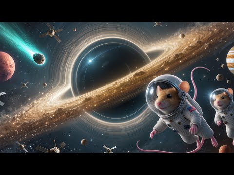 Видео: Мыши на орбите и загадка чёрных дыр! Китай рвётся в космос | Комета Атлас уже близко!