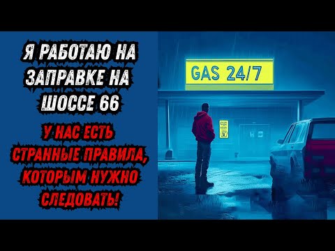 Видео: Я работаю на заправке на шоссе 66... У нас есть странные правила, которым нужно следовать!