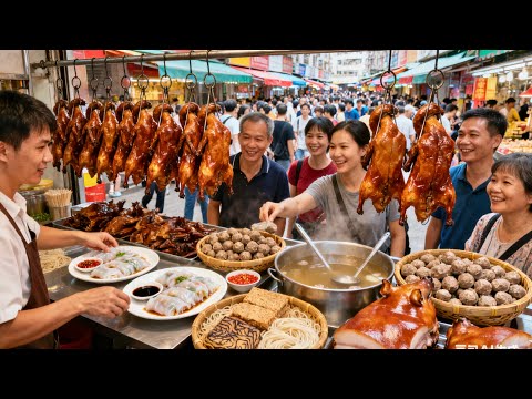 Видео: Невероятная коллекция китайских утренних рынков, очень приятно.
