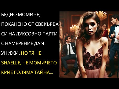 Видео: Бедно момиче, поканено от свекърва си на луксозно парти с намерение да я унижи...