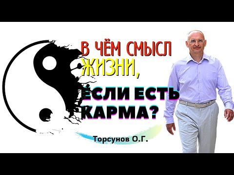 Видео: Какой смысл ЖИЗНИ, если жизнь ЗАПЛАНИРОВАНА КАРМОЙ? Торсунов О.Г.