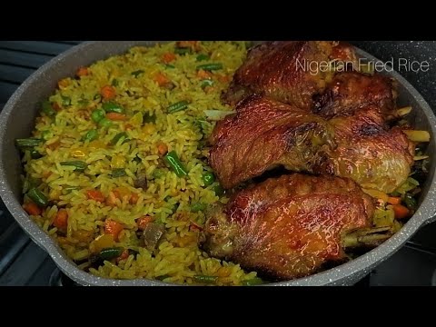 Видео: Как приготовить жареный рис, который не испортится | Нигерийский рецепт жареного риса, простой и ...