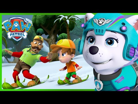 Видео: Кученцата спасяват измръзналите къмпингуващи и още! - PAW Patrol Bulgarian - карикатури за деца