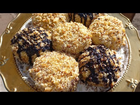 Видео: Չափազանց նուրբ Թխվածք Ոզնի  🦔🦔🦔🦔🦔🦔 Очень Нежное пирожное ЁЖИК