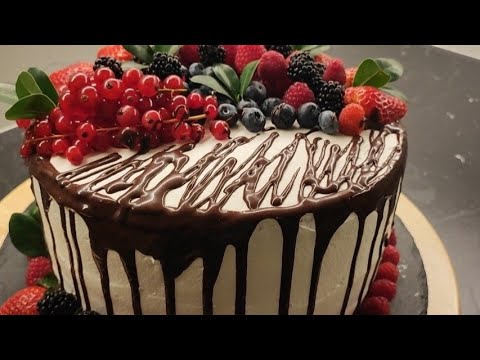 Видео: Տոնական Տորթ/ յուրահատուկ դիզայն/ торт для день рождения #торт #tort #cake # տորթ