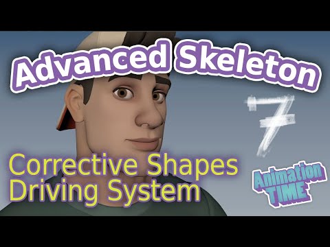 Видео: AdvancedSkeleton. Corrective Shapes ч.7