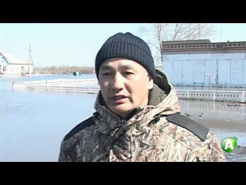 Видео: Поселок в Костанайском районе превращается в огромное озеро