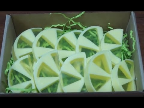 Видео: Мыловарение. Урок 6. Лимонные дольки.