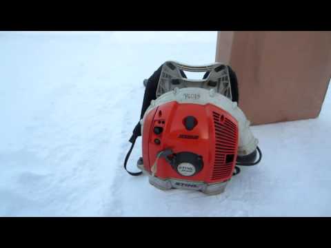 Видео: Воздуходувка Stihl Br 600 бензиновая. для дома, дачи и для пчеловодства.