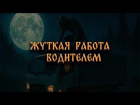 Видео: ЖУТКАЯ РАБОТА ВОДИТЕЛЕМ! Страшные Истории На Ночь