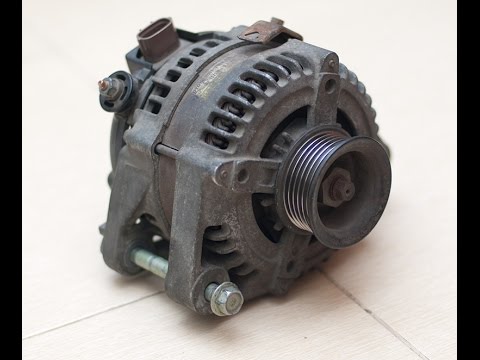 Видео: Снятие и ремонт генератора на Toyota RAV4 2002, двигатель 1az-fe. ЧАСТЬ 1.