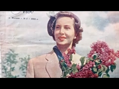 Видео: Моды 1955 год 👗Журнал мод СССР USSR Soviet fashion