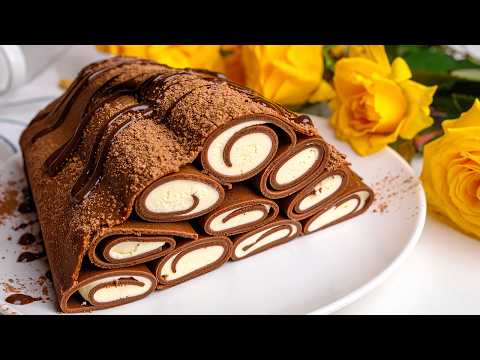 Видео: Я не могу поверить, насколько ЛЕГКО приготовить этот десерт БЕЗ ВЫПЕЧКИ! ВСЕГО 2 ингредиента!