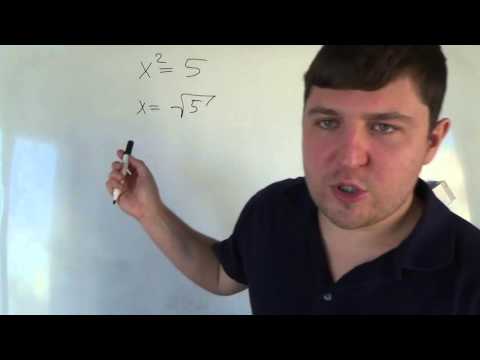 Видео: Алгебра 8 класс. 30 октября. простейшие степенные уравнения
