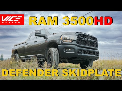 Видео: Защитная пластина RAM Defender [КАК СДЕЛАТЬ] | 19-26 RAM 2500 и 3500 | 5-е поколение