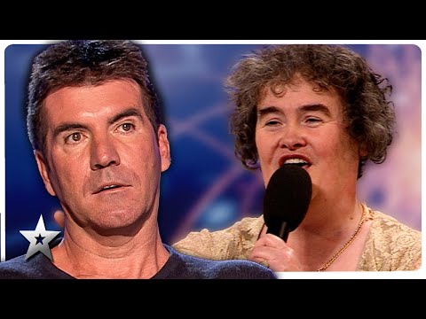 Видео: Оригинальное прослушивание Сьюзан Бойл на шоу «Britain's Got Talent»! Саймон Коуэлл был в шоке.