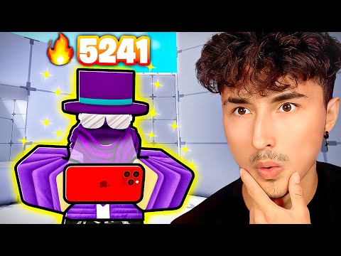 Видео: Я наблюдал за МОБИЛЬНЫМ ИГРОКОМ №1 в Roblox Rivals!