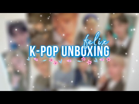 Видео: распаковка карт | пополнения коллекции | unboxing felix photocards