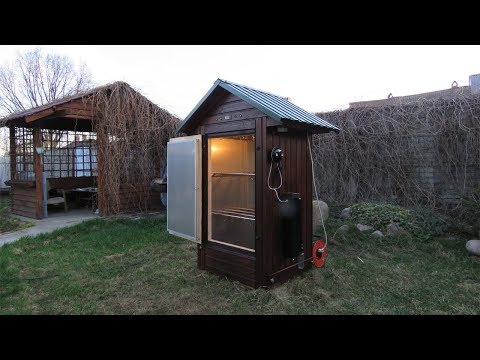 Видео: Коптильня для холодного и горячего копчения с нержавейкой и конвекцией внутри | Обзор