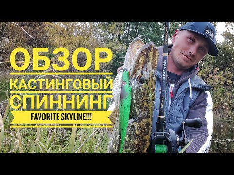 Видео: обзор Кастинговый спиннинг  Favorite Skyline 762H 16-45 g.