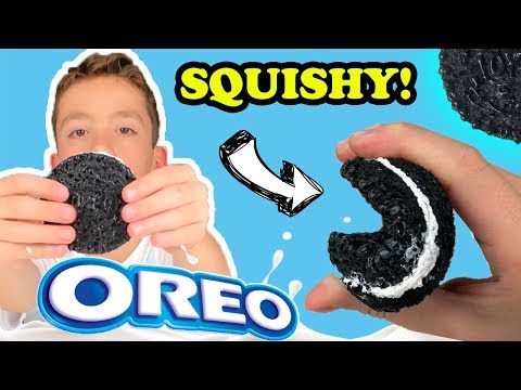 Видео: КАК ДА СИ НАПРАВИМ ОРЕО СКУИШИ | DIY OREO SQUISHY | Andy Studio