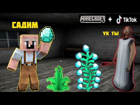 Видео: БАБКА ГРЕННИ ПРОВЕРИЛА ЛАЙФХАКИ ИЗ ТИК ТОКА В МАЙНКРАФТ НУБИК В MINECRAFT ТРОЛЛИНГ ЛОВУШКА GRANNY