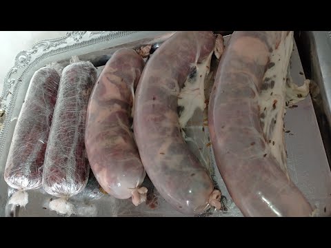 Видео: Уй шароитида кази тайёрлаш💯.Приготовление кази в домашних условиях 💯