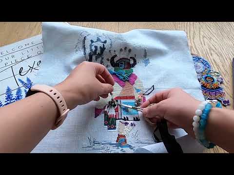 Видео: #39. Вышитые работы в 2024.