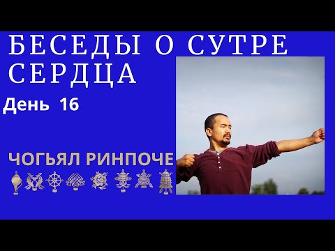 Видео: Чогьял Ринпоче - ответы на вопросы по  Сутре Сердца(27.02.2024) день 16