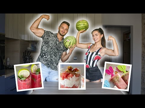 Видео: НИСКОКАЛОРИЧНИ рецепти с ДИНЯ 🍉