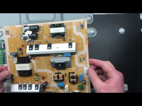 Видео: Samsung UE55NU7300 доработка блока питания BN44-00932B после замены подсветки