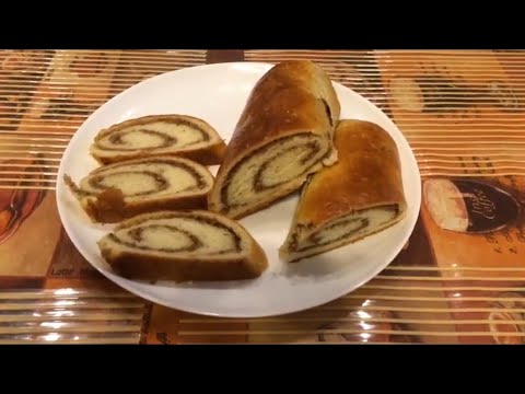 Видео: Ореховый рулет