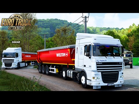 Видео: КОНВОЙ ПРОГРЕСС ТК БОЛЬШЕГРУЗА В ETS 2 МУЛЬПЛЕЕР НА РУССКОЙ КАРТЕ.