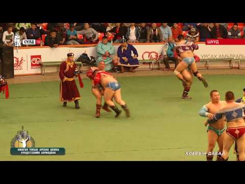 Видео: Арслан цолны хүндэтгэлийн барилдаан 2016 он